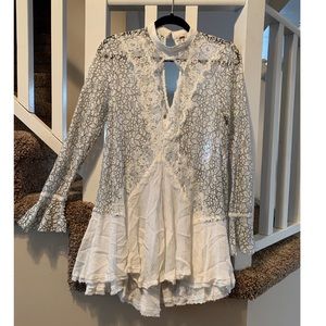 Free people stunning lace tunic or dress-must have